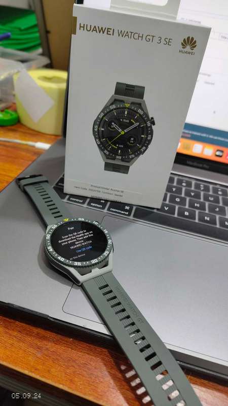 Huawei watch GT 3 SE 46mm mint green
