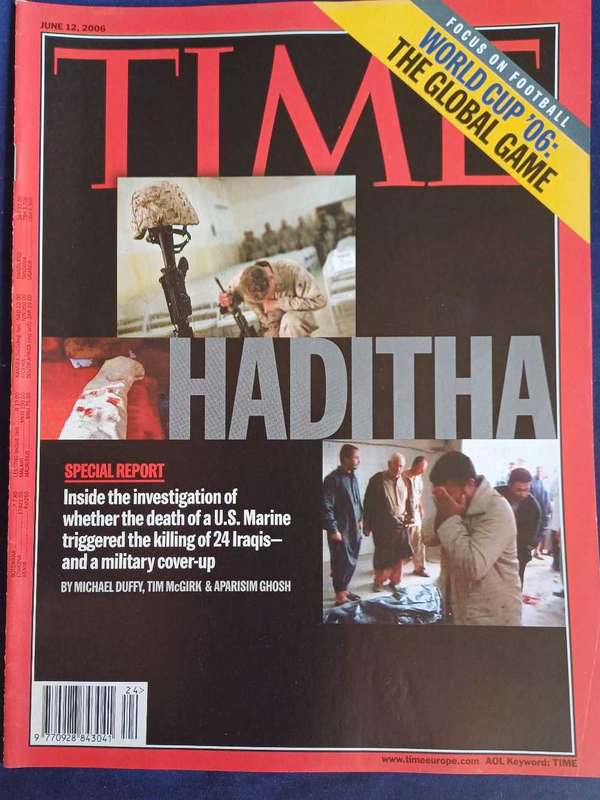 Time magazine June 12, 2006
