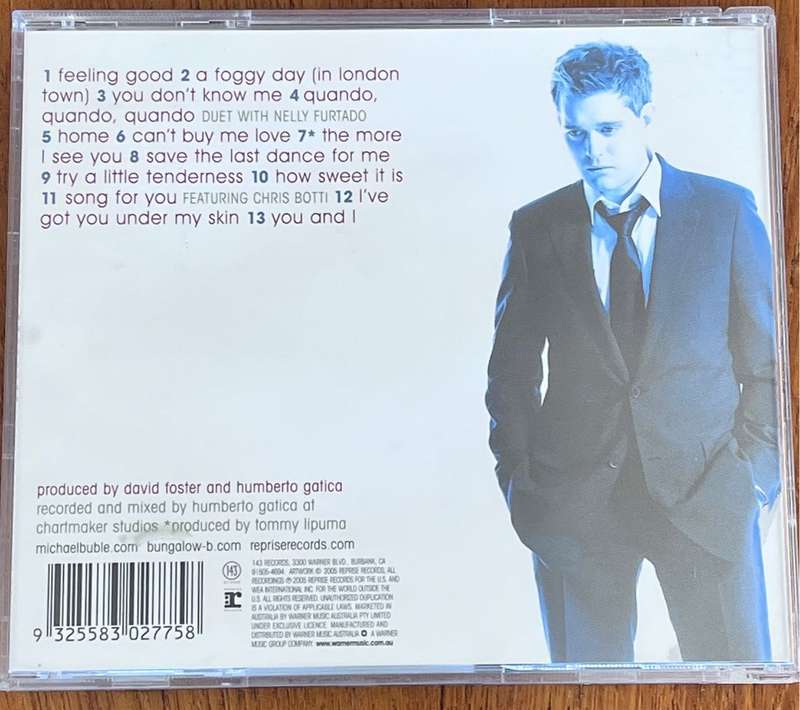 Michael Bublé - Its time (2005, Australia) 9362489462