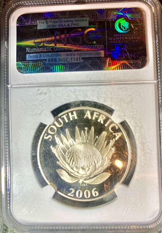 2006 South Africa Silver One Rand