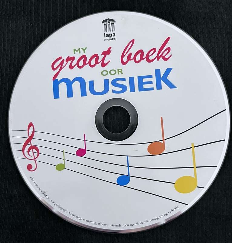 My groot boek oor musiek - includes CD with example tracks