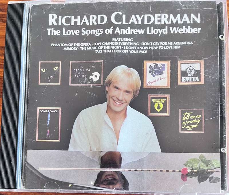 Richard Clayderman - The love songs of Andrew Lloyd Webber (1989) STARCD5634