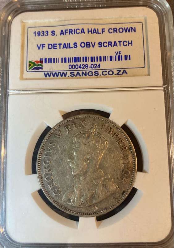 1933 South African Half Crown