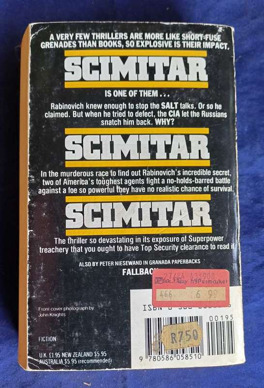 Scimitar by Peter Niesewand
