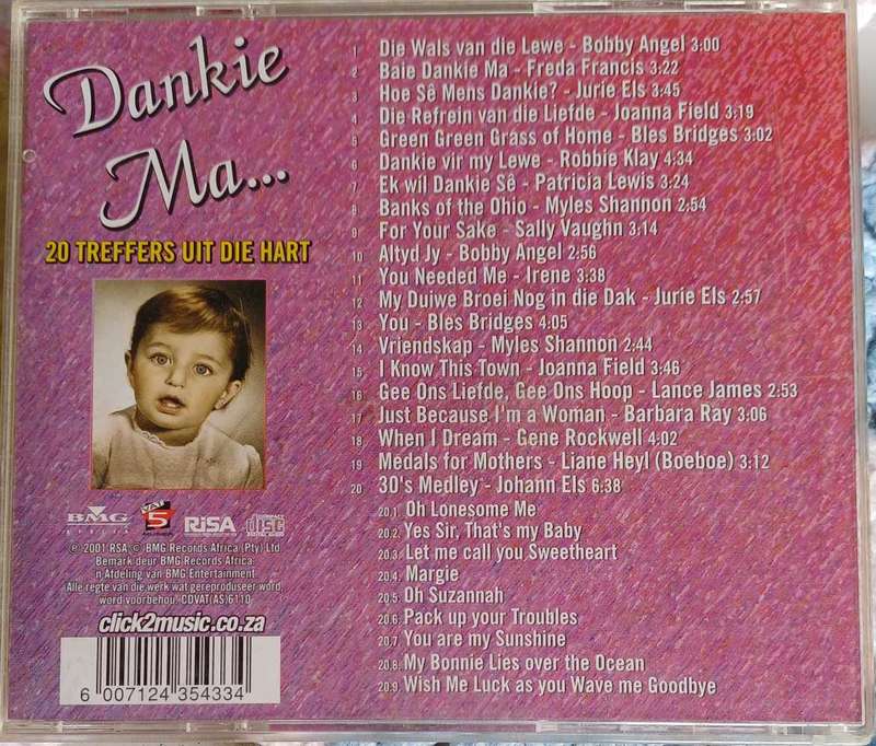 Dankie ma...cd
