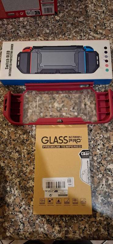 Nintendo Switch Console MASSIVE COMBO  - Neon Blue/Neon Red