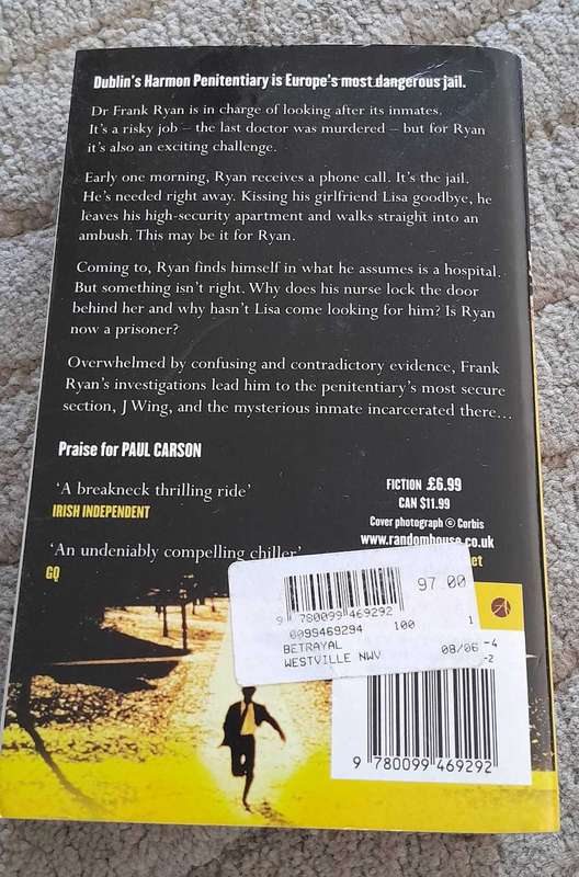 Betrayal-Paul Carson