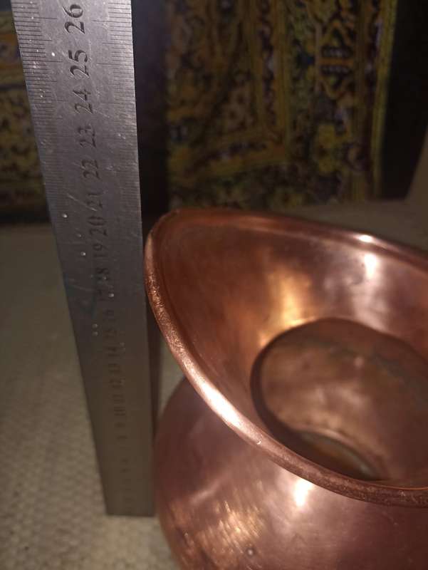 Red copper De klerk Jug
