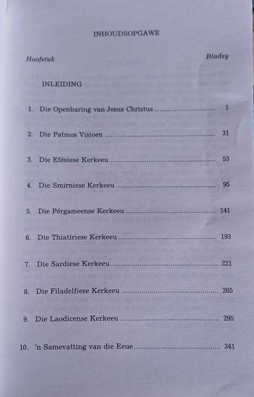 `n Eksposisie van die Sewe Kerkeeue deur William Marrion Branham