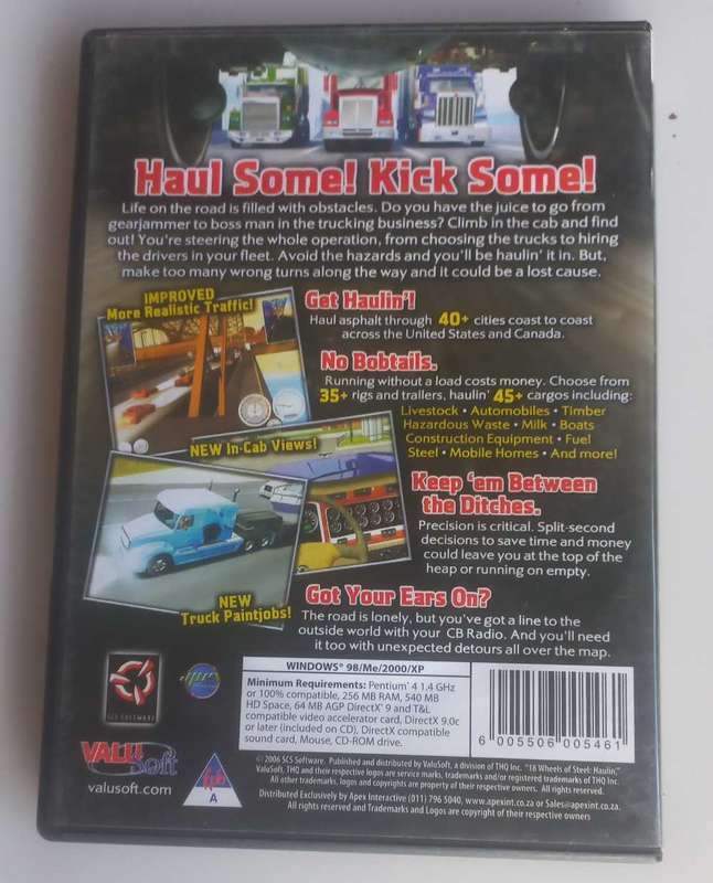 18 Wheels of steel PC