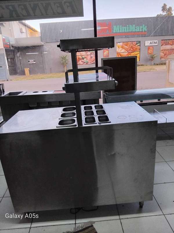 VULCAN TAKE AWAY STAINLESS STEEL FOOD STATION