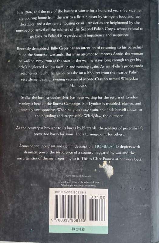 Homeland by Clare Francis