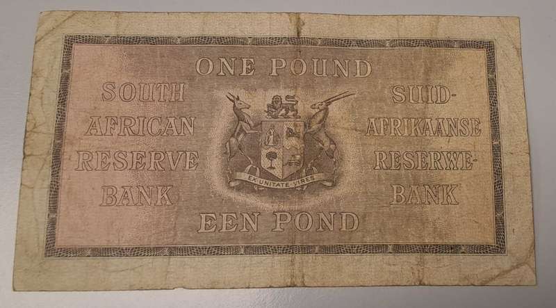 5 April 1943 Black One Pound Postmus A/130 625912