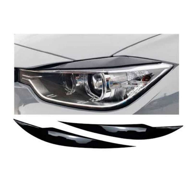 BMW F30 Headlight Eyelids / Eyebrows