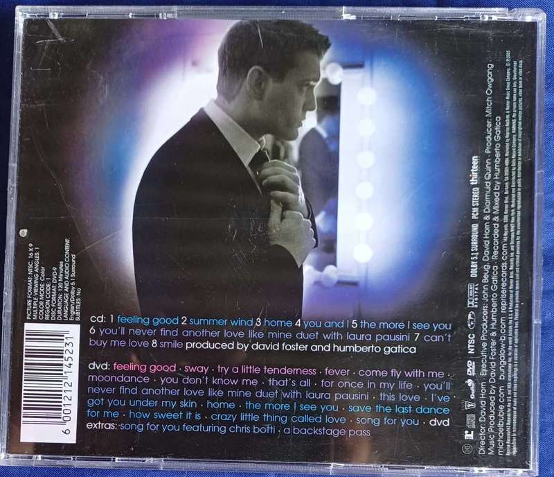 Michael Buble - Caught in the act cd/dvd