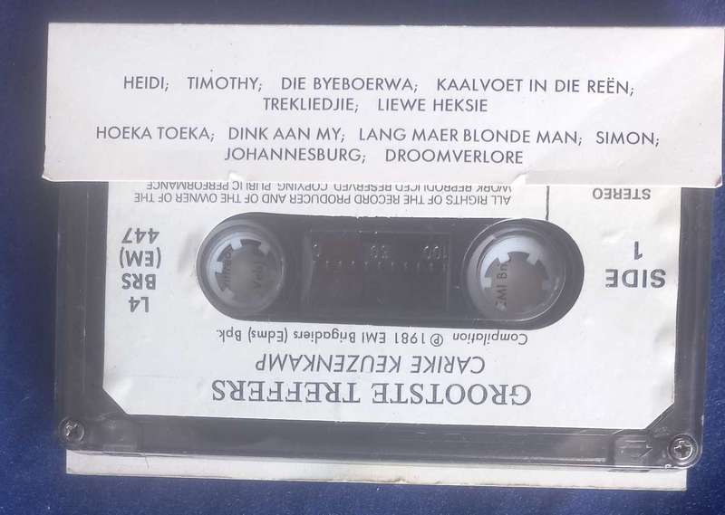 Carike Keuzenkamp - Grootste treffers tape