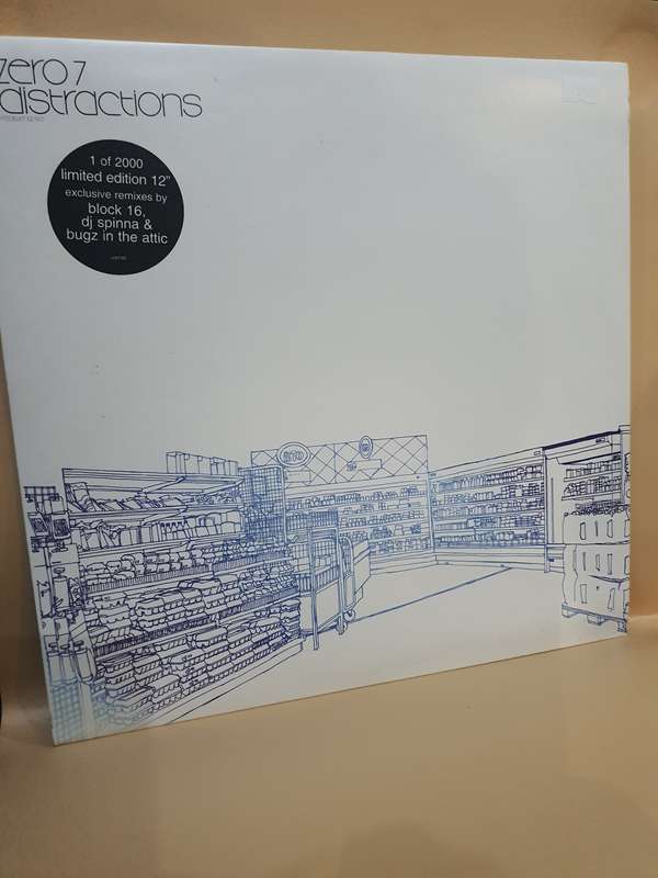 Zero 7  Distractions - 12`, Limited Edition Vinyl 1 of 2000