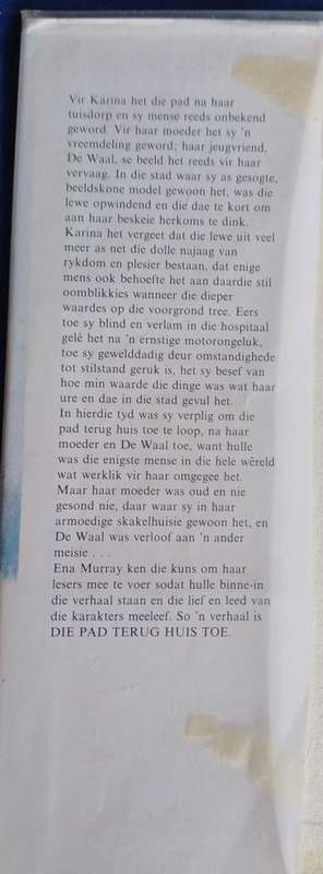 Die pad terug huis toe deur Ena Murray