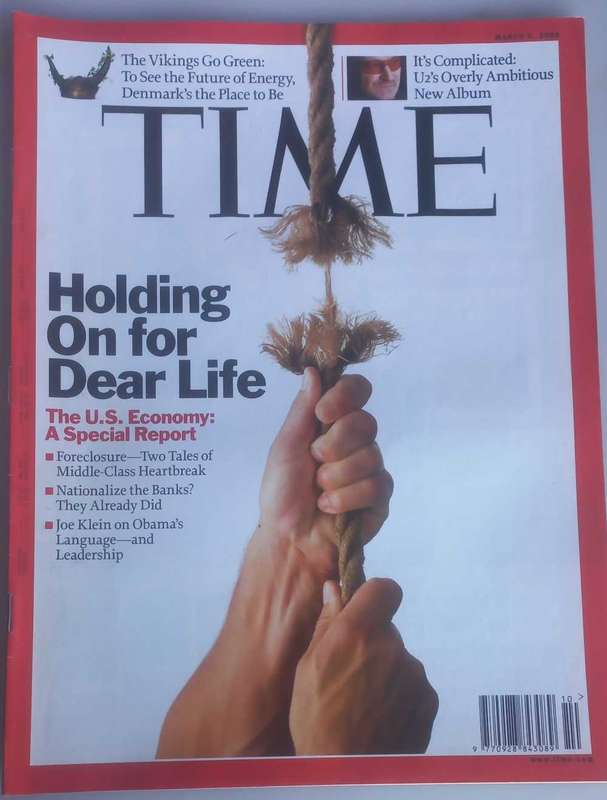 Time magazine March 9, 2009