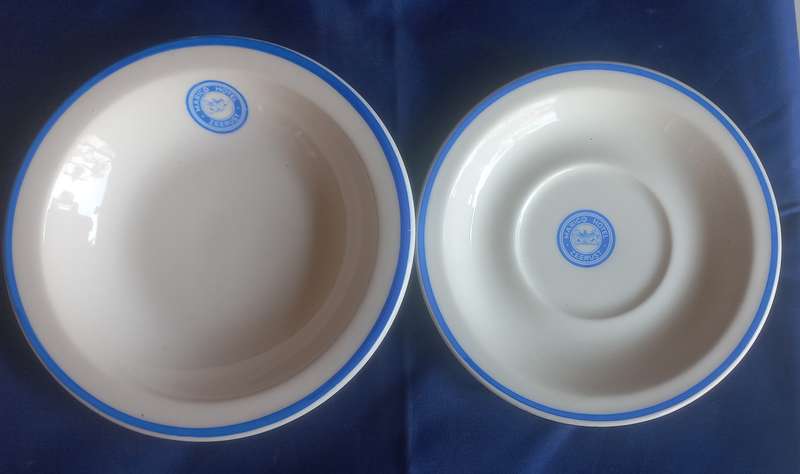 1 x Saucer, 1 x cereal/soup bowl - Marico Hotel