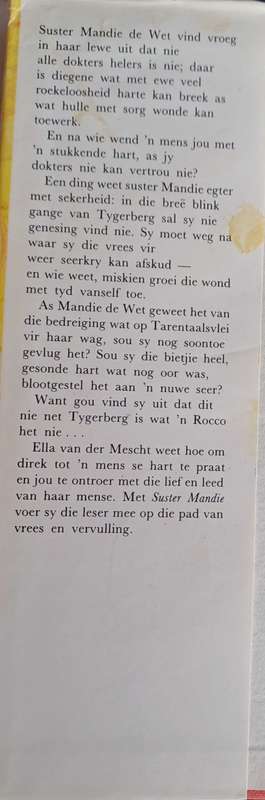 Suster Mandie deur Ella van der Mescht