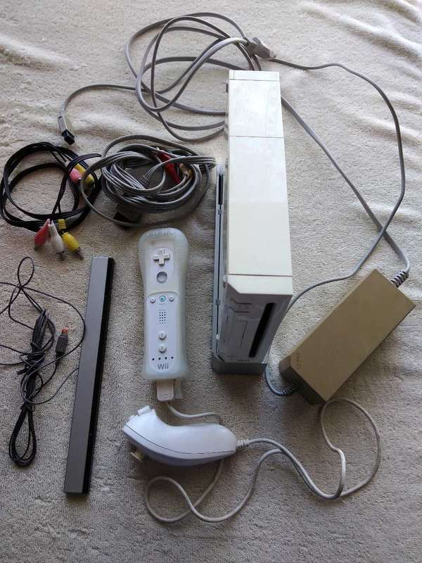 Nintendo wii console