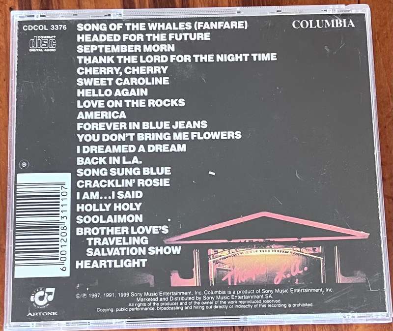 Neil Diamond - Hot August Night II (CDCOL3376)