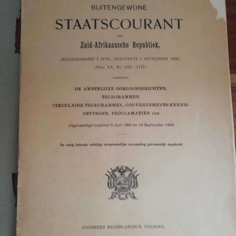 Africana - ZAR Staatscourant