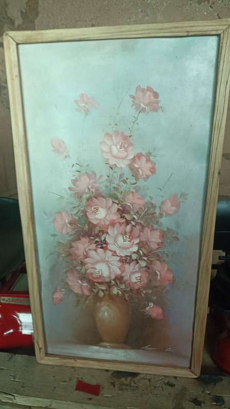 Robert Cox original oil canvas
