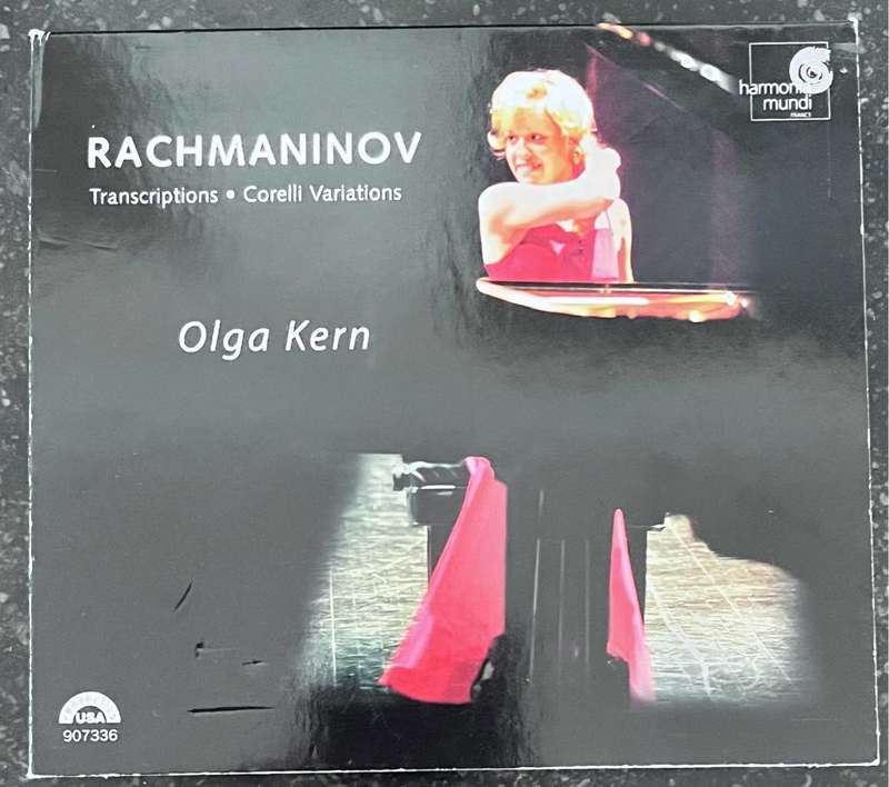 Rachmaninov Transcriptions Corelli Variations by Olga Kern, made in Germany HMU 907336