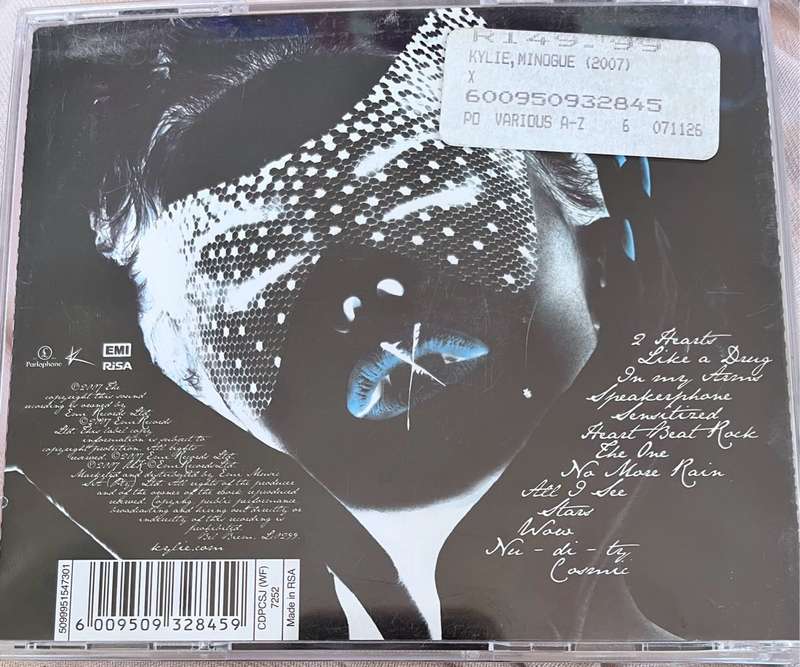 Kylie X (CDPCSJ (WF) 7252)