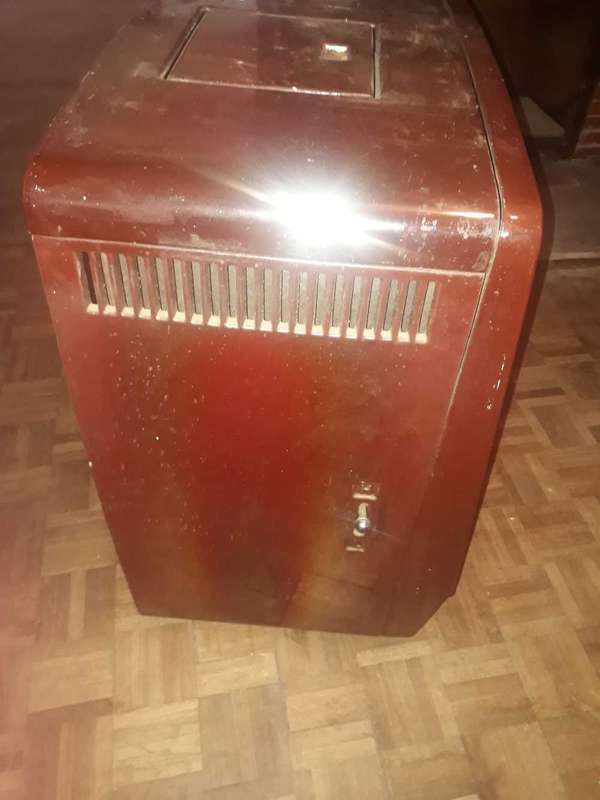 ANTIQUE RAYBURN NO 6 ANTRISITE ROOM HEATER, SOLID IRON - GOOD CONDITION - PLEASE READ INFO BELOW
