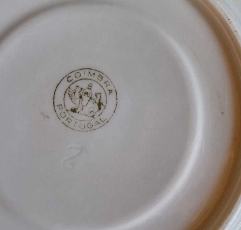 Coimbra Portugal teacup and saucer