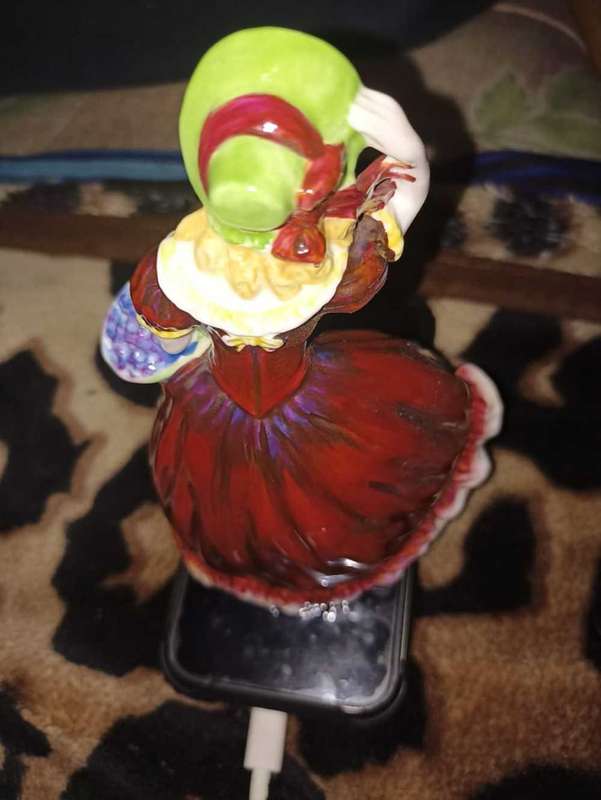 Coalport porcelain lady