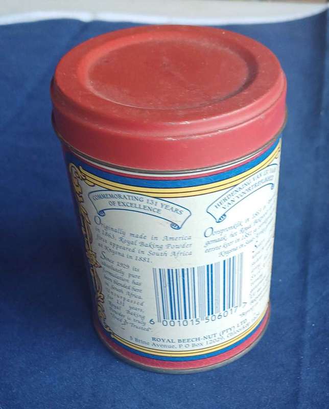 Royal baking powder tin - limited edition