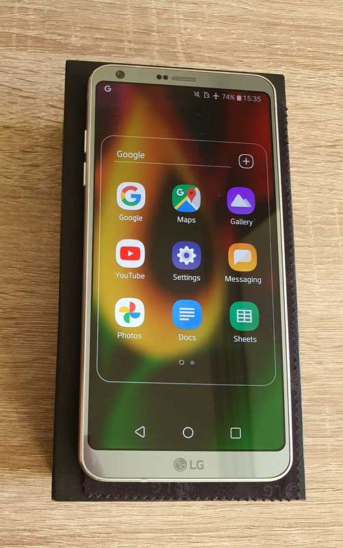 LG G6 Platinum 4/32GB, wide/Ultrawide camera R1325