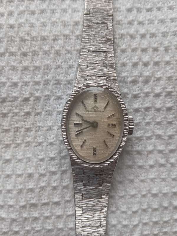 Vintage Bucherer Sterling Silver Ladies Wrist Watch