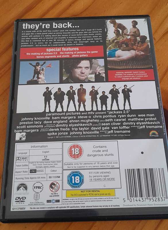 Jackass 2.5 DVD