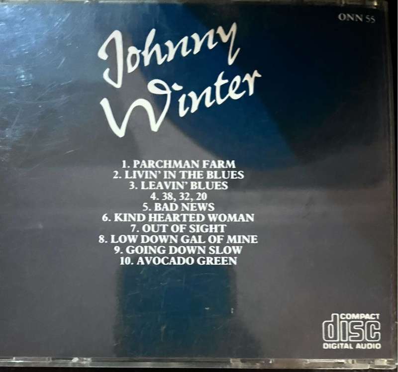 Johnny Winter CD (ONN55)