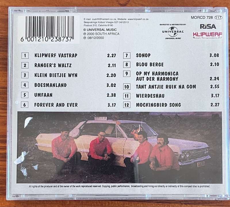 Die Klipwerf Boere Orkes - Kom Kuier in die Hantam (MORCD728)
