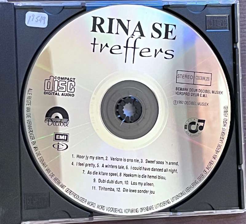 Rina se treffers (1992) - Rina Hugo