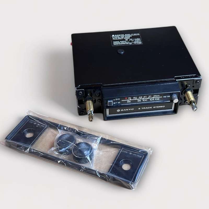 Vintage SANYO 8-Track Player (Unused)