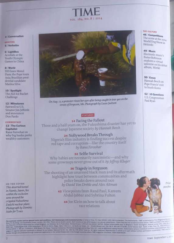 Time magazine September 1, 2014