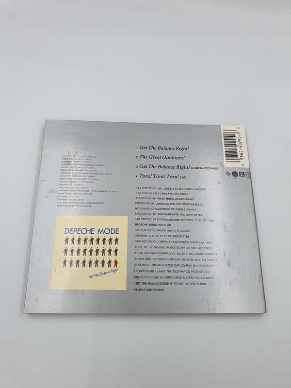 Depeche Mode  Get The Balance Right CD Single digipak