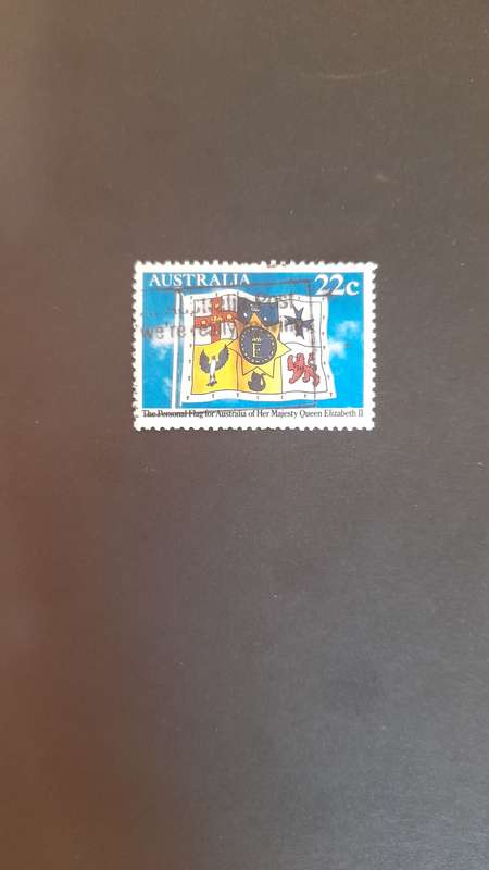 AUSTRALIA 1981 FLAG OF AUSTRALIA QUEEN ELIZABETH II
