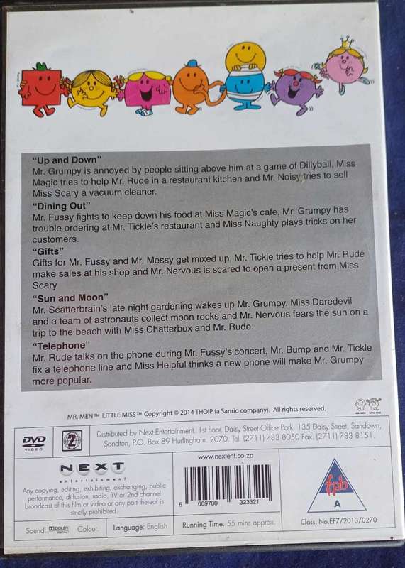 Mr. Men Little Miss dvd