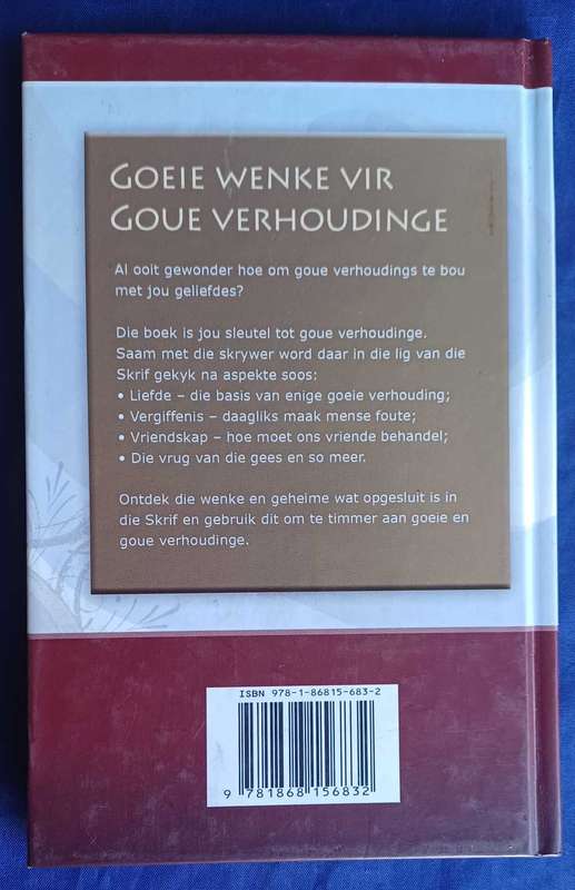 Goeie wenke vir goue verhoudinge deur Ampie Barnard