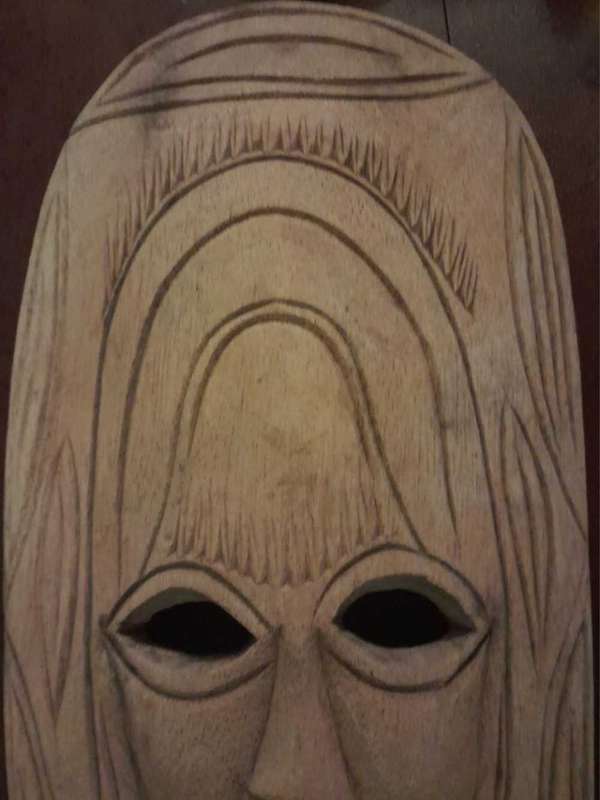 East African, hand carved mask