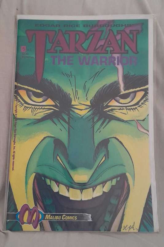 Tarzan the Warrior comic