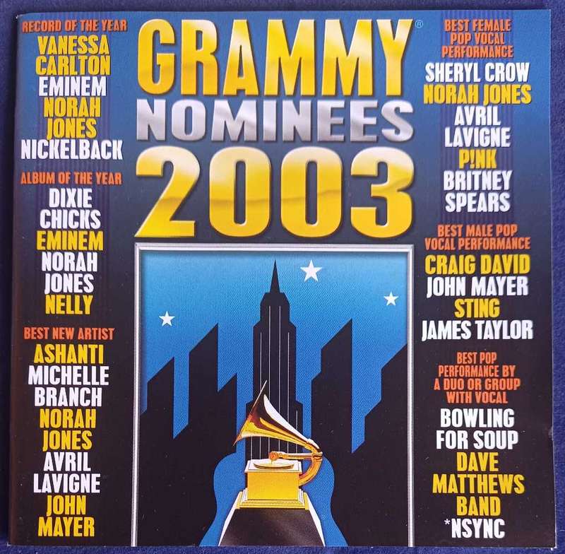 Grammy nominees 2003 cd